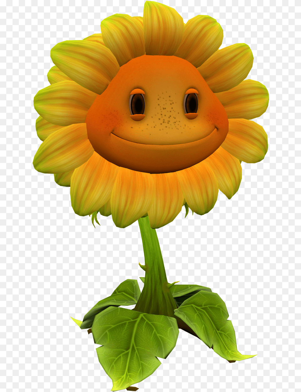 Plants Vs Zombies Sunflower 3d, Flower, Plant, Animal, Fish Free Transparent Png