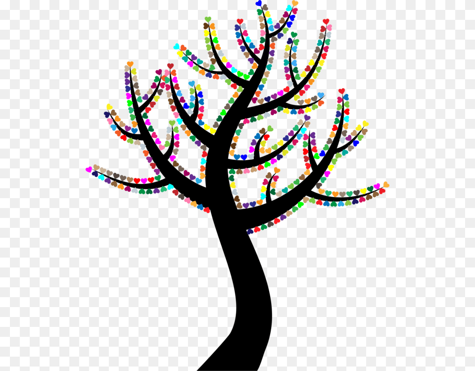 Planttreebranch Clipart Simple Tree, Festival, Hanukkah Menorah Png Image