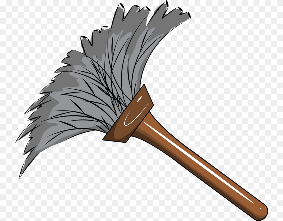 Planttreewing Feather Duster Clipart, Broom, Blade, Dagger, Knife Free Png Download