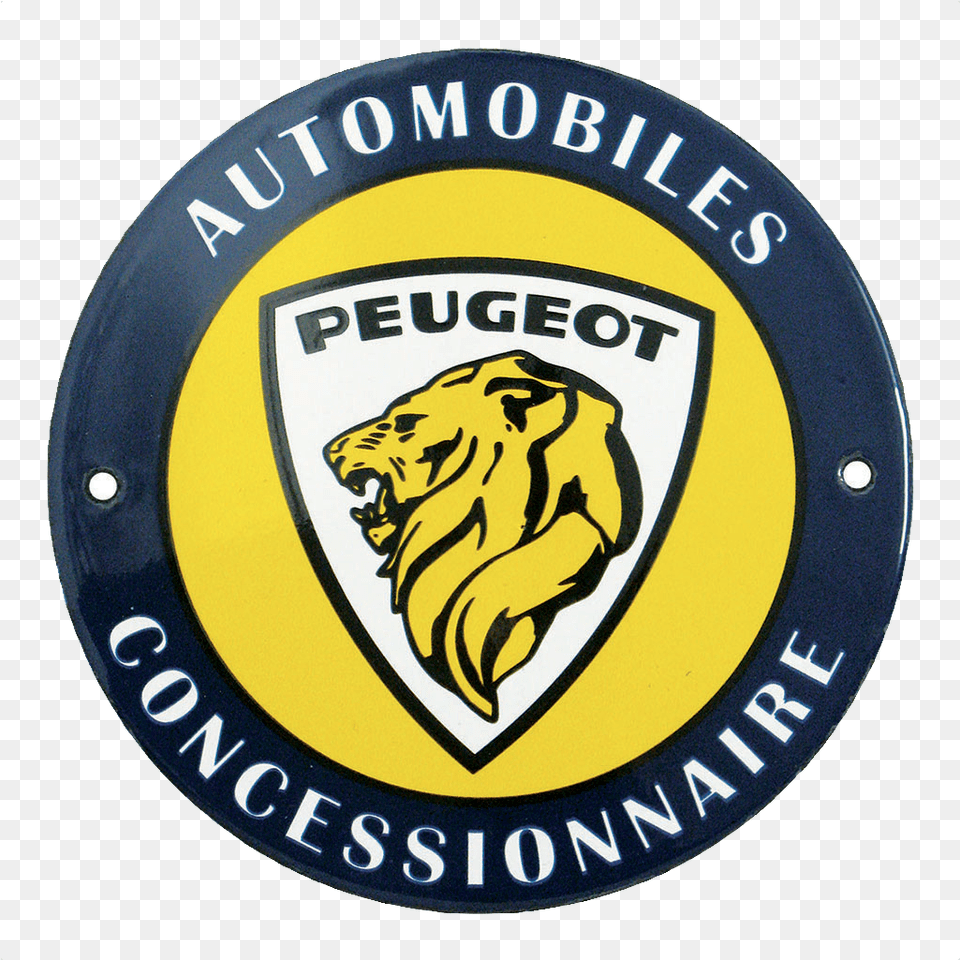 Plaque Peugeot Logo, Badge, Emblem, Symbol, Animal Free Transparent Png