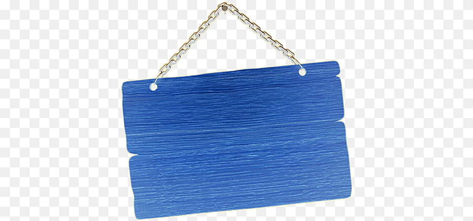 Plaquinha De Madeira Com Corrente Placa Madeira Azul, Accessories, Bag, Handbag, Purse Free Png
