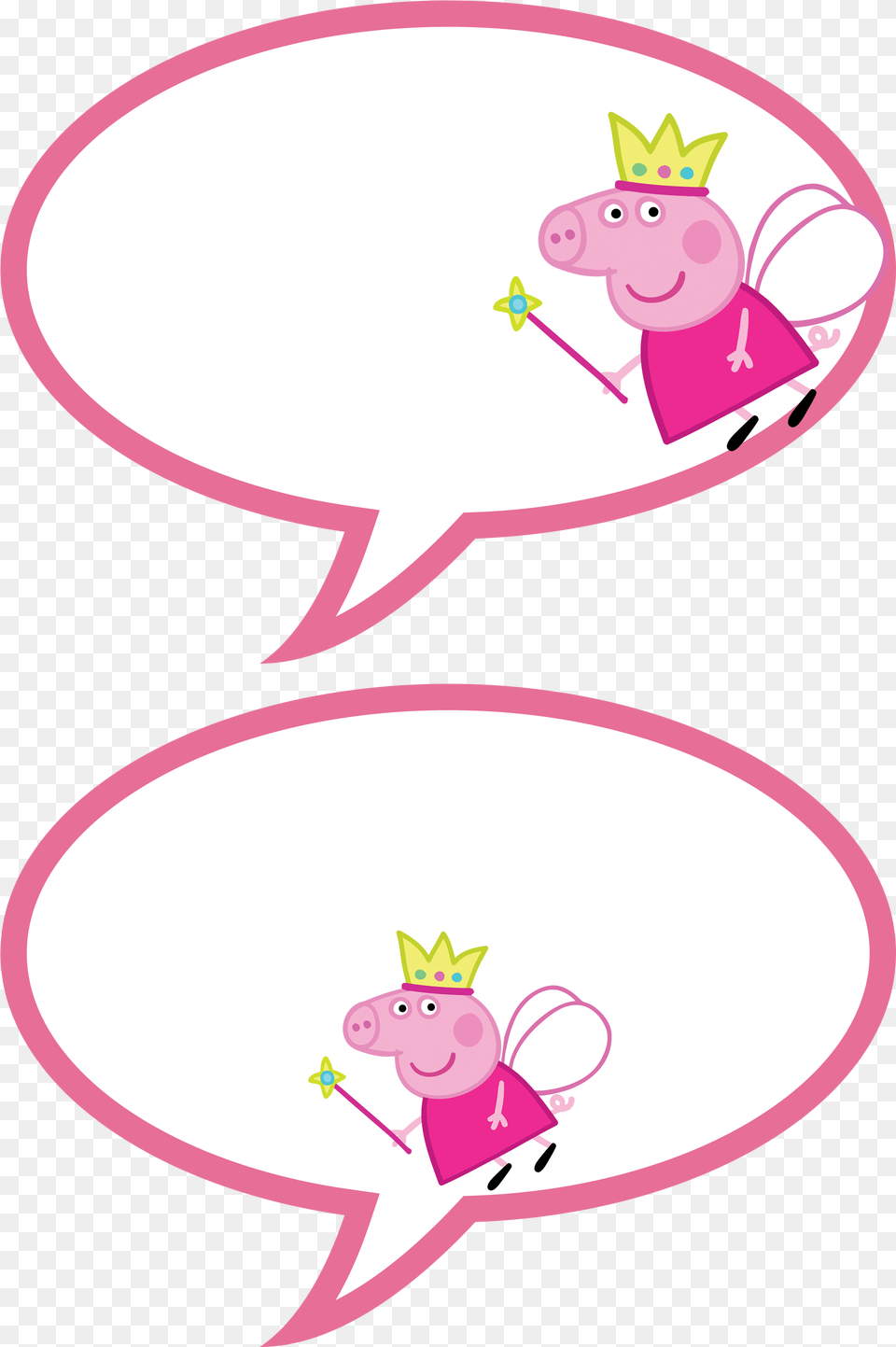 Plaquinha Divertida Peppa Pig, Sticker Png Image