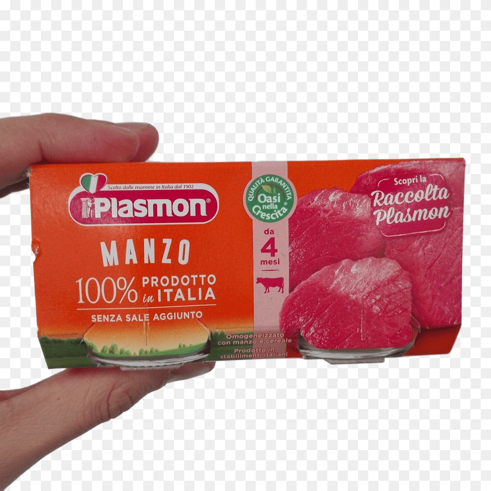 Plasmon Baby Food Puree Meat Gr X Beef X, Mutton, Business Card, Paper, Text Free Transparent Png