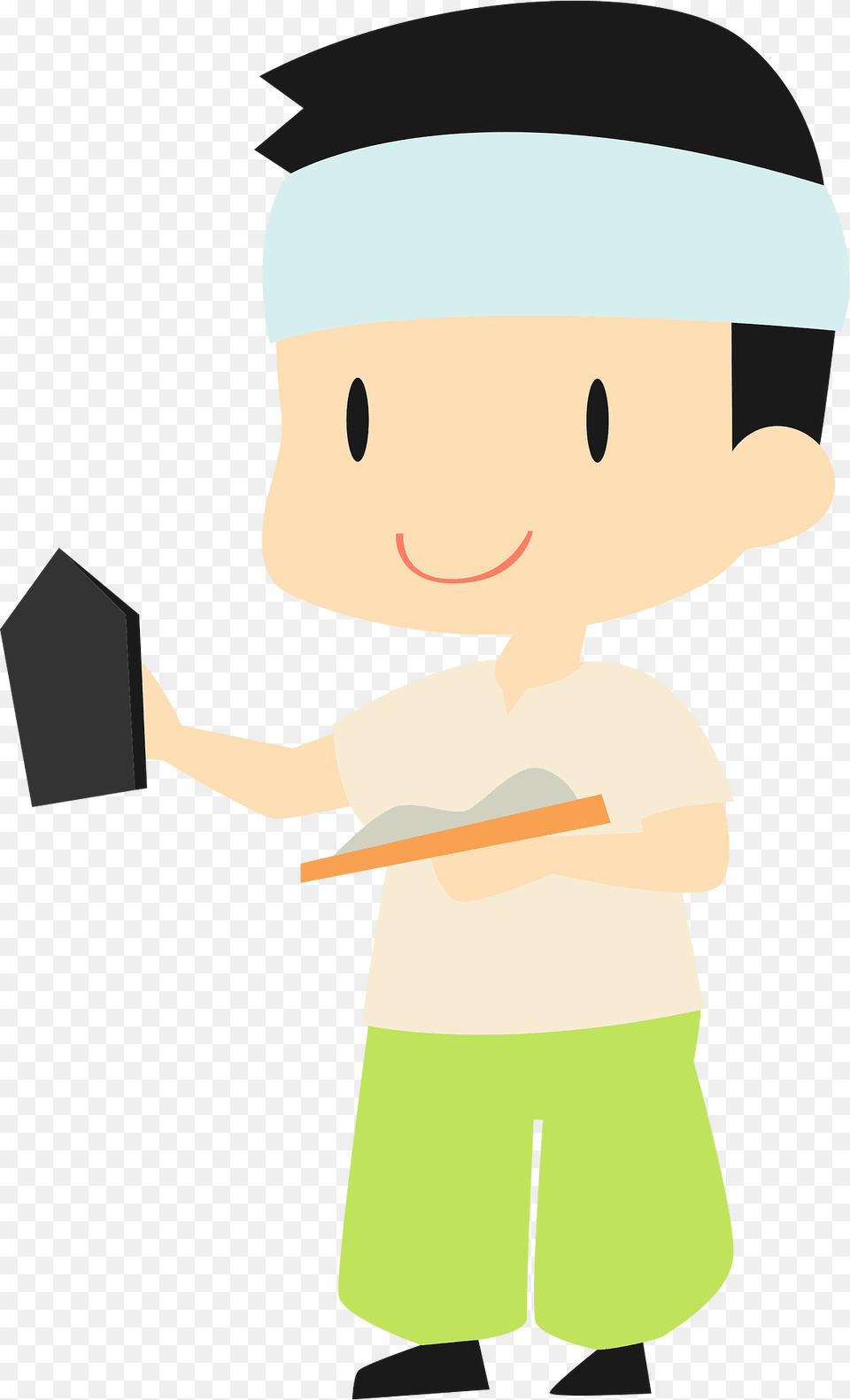 Plasterwork Man Clipart, People, Person, Baby, Face Free Transparent Png
