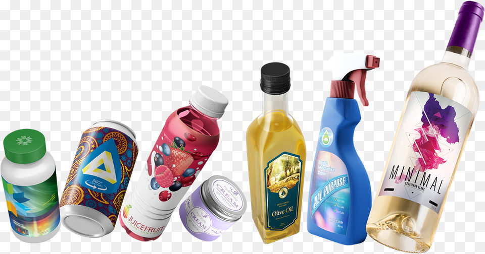 Plastic Bottle, Can, Tin, Alcohol, Beverage Png Image