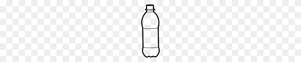 Plastic Bottle Vector Image, Gray Png