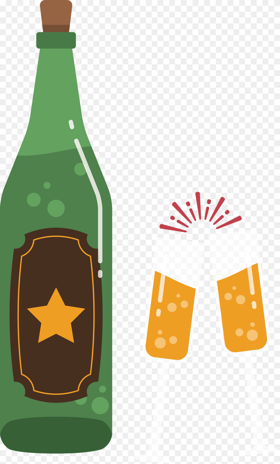 Plastic Bottles Clipart Broken Glass Bottle Broken Beer Bottle Transparent, Alcohol, Beverage, Ammunition, Grenade Png Image