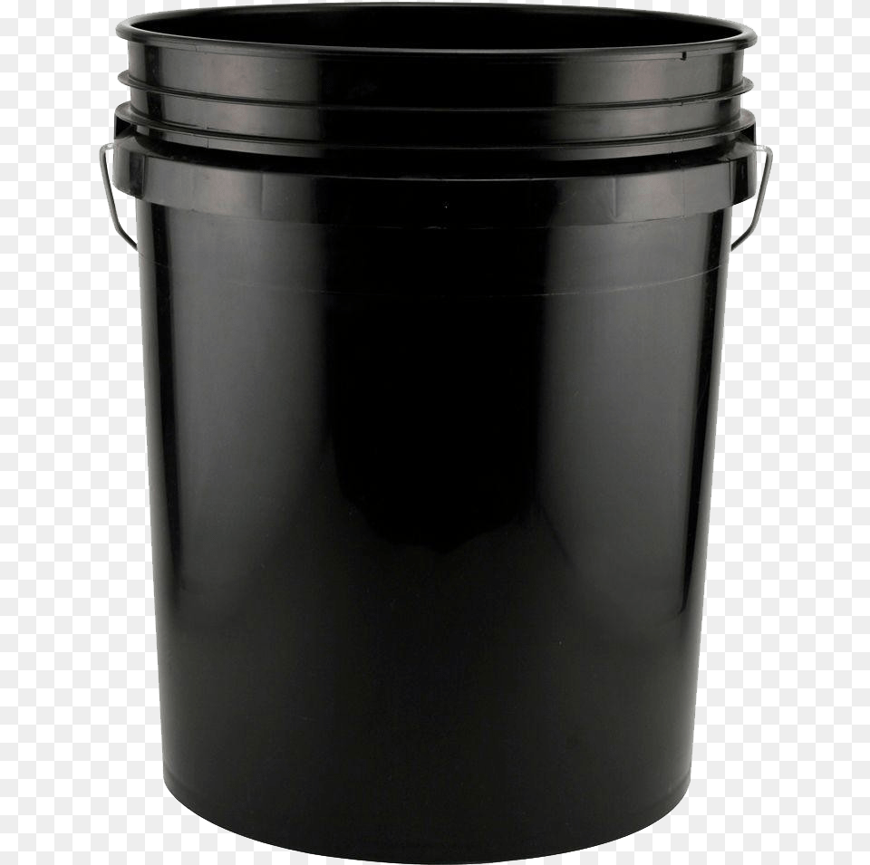 Plastic Bucket Clipart Black 5 Gallon Bucket, Bottle, Shaker Png Image