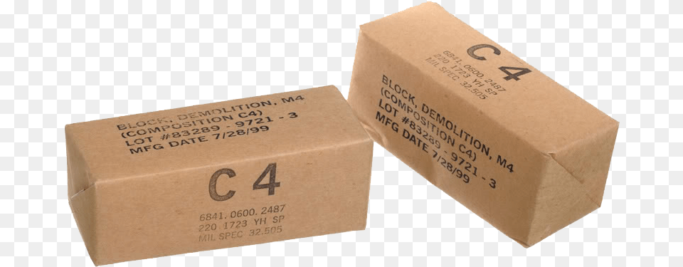 Plastic Explosive, Box, Cardboard, Carton, Package Png