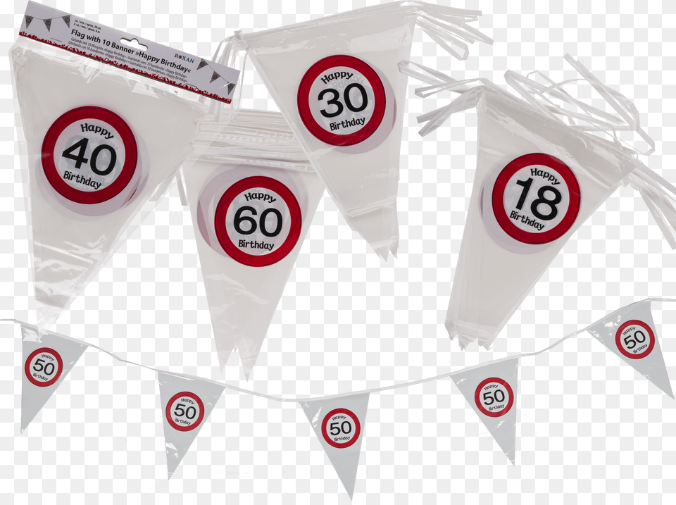 Plastic Flag With 10 Banner Out Of The Blue Kg Birthday Free Transparent Png