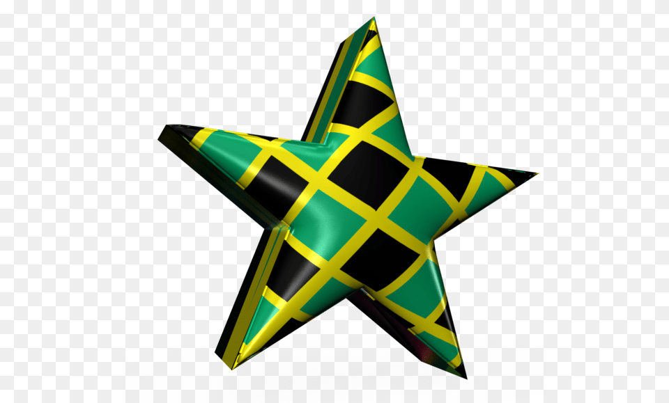 Plastic Jamaican Star, Star Symbol, Symbol, Rocket, Weapon Png Image
