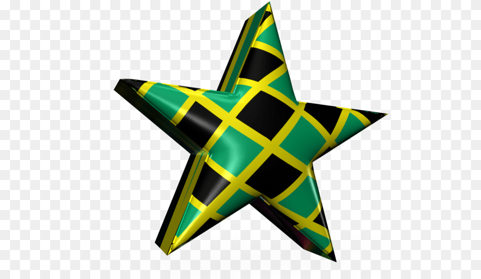 Plastic Jamaican Starpng Wikimedia Commons Jamaican Star, Star Symbol, Symbol, Rocket, Weapon Free Png