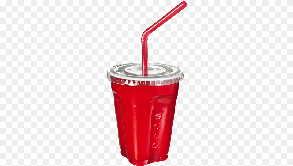 Plastic Party Cup With Lid Amp Straw 9 Oz Plastic Drink Cup With Lid And Straw, Beverage, Juice, Dynamite, Weapon Png Image