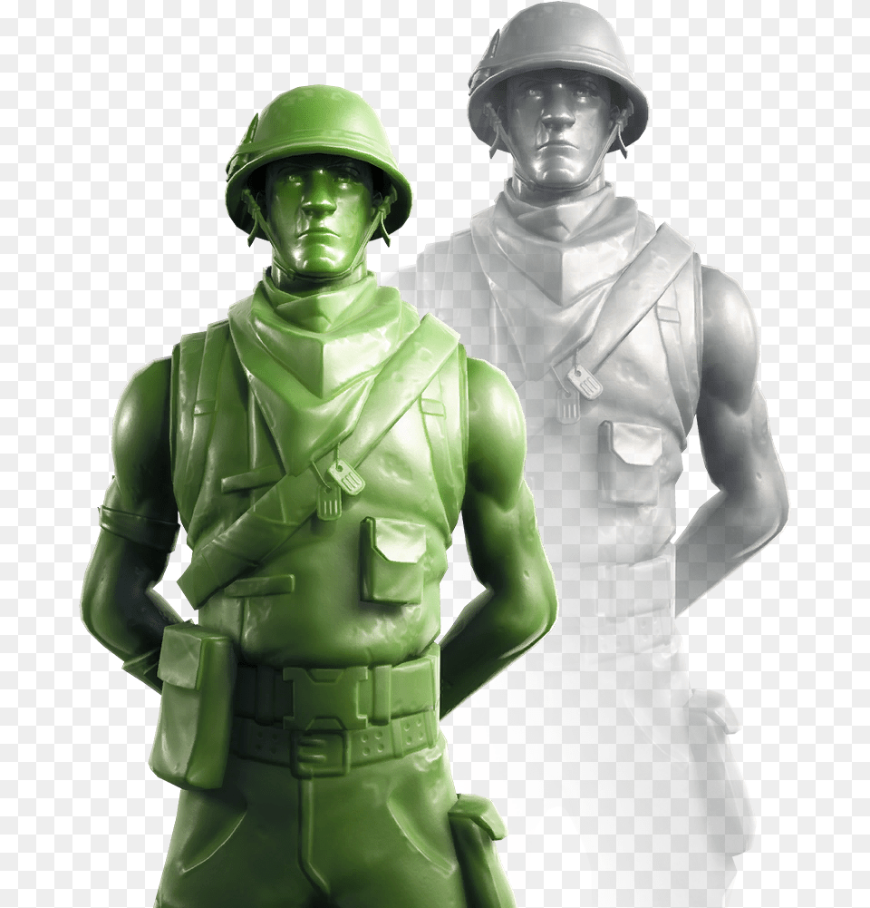 Plastic Patroller Fortnite Toy Soldier Skin, Clothing, Hardhat, Helmet, Adult Png Image