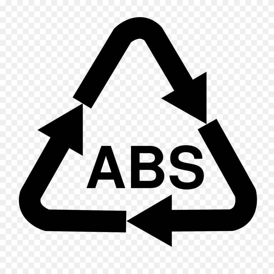 Plastic Recyc Abs, Gray Png Image