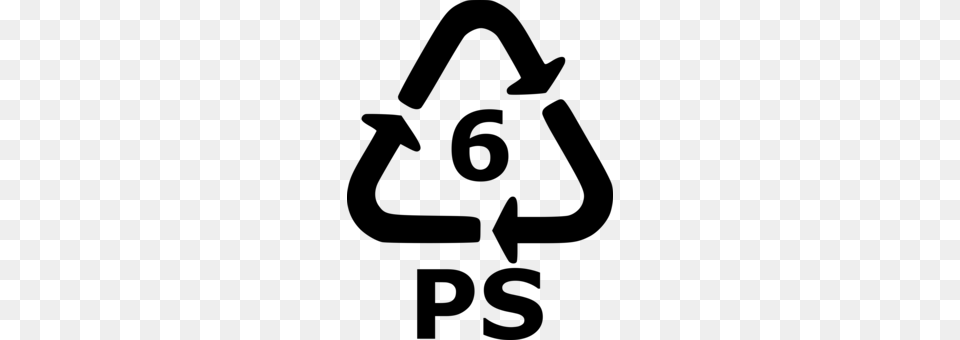 Plastic Recycling Recycling Symbol Plastic Bag Pet Bottle, Gray Free Transparent Png