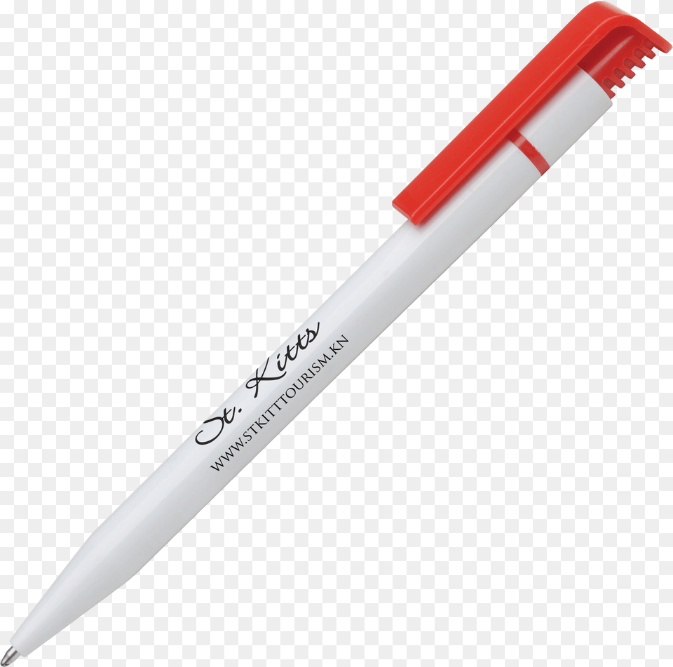 Plastic White Pen, Blade, Dagger, Knife, Weapon Free Png Download