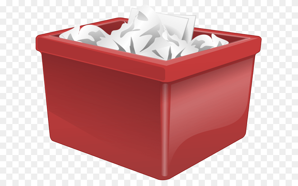 Plasticboxwithpaperred, Paper, Hot Tub, Tub, Towel Free Png