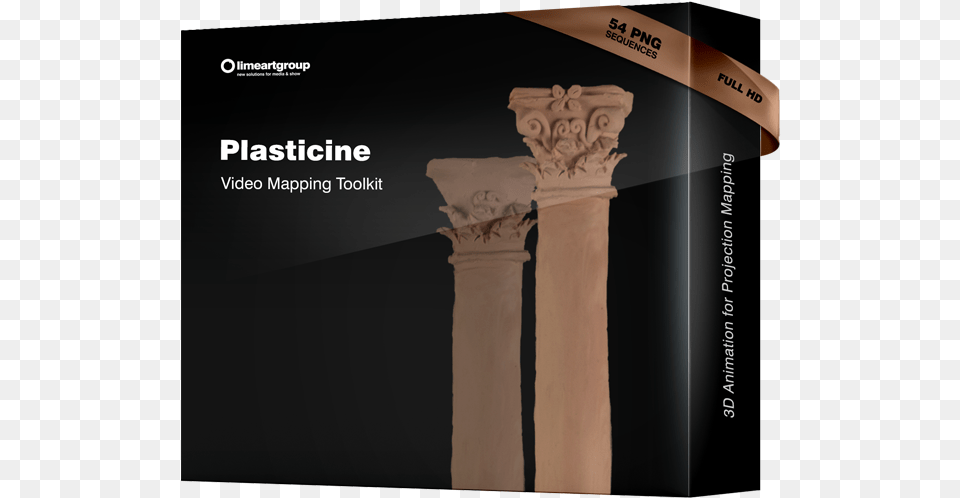 Plasticine Video Mapping Animation Column, Architecture, Pillar, Cross, Symbol Free Transparent Png