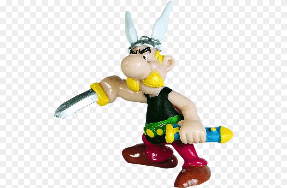 Plastoy Asterix Amp Obelix Figure Asterix With, Figurine, Toy Png