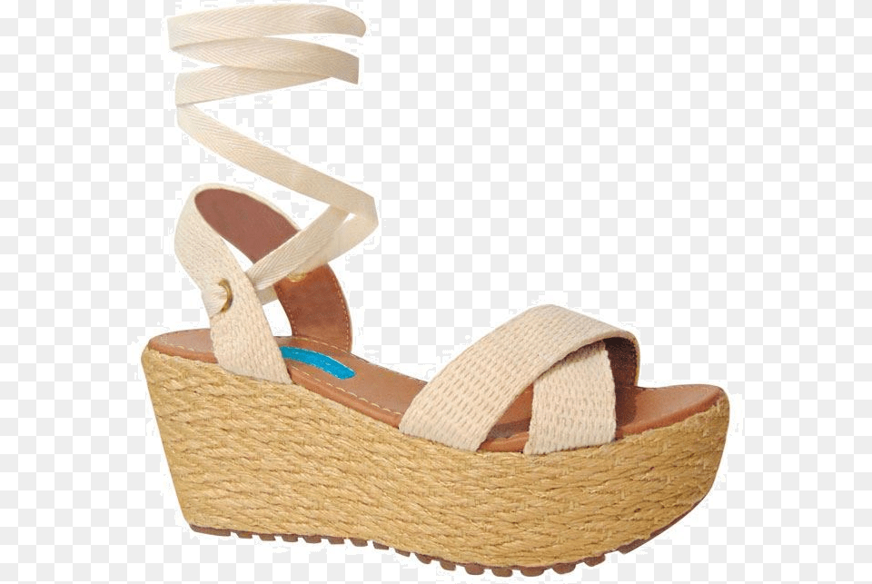 Plataformas En Yute Corchorus Capsularis, Clothing, Footwear, Sandal, Wedge Free Transparent Png