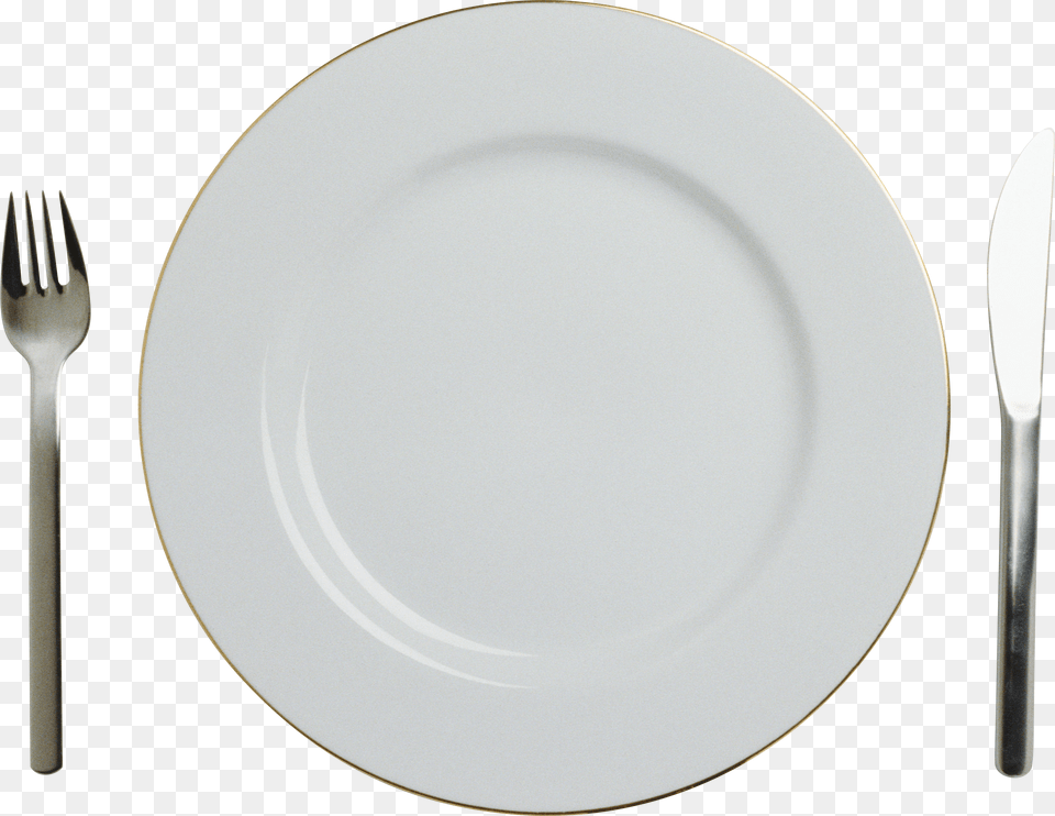 Plate, Cutlery, Food, Fork, Meal Free Png