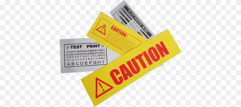 Plate Amp Sheet Printer Allows You To Easily Prepared Caution Party In Progress, Paper, Business Card, Text Png Image