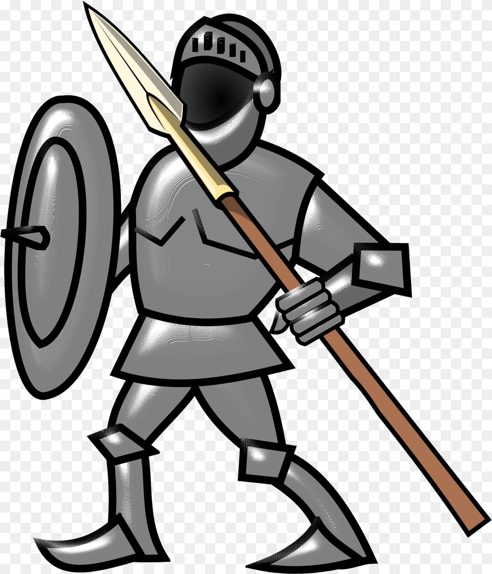 Plate Armour Computer Icons Knight Helmet Clip Art Armor, Spear, Weapon, Blade, Dagger Png Image