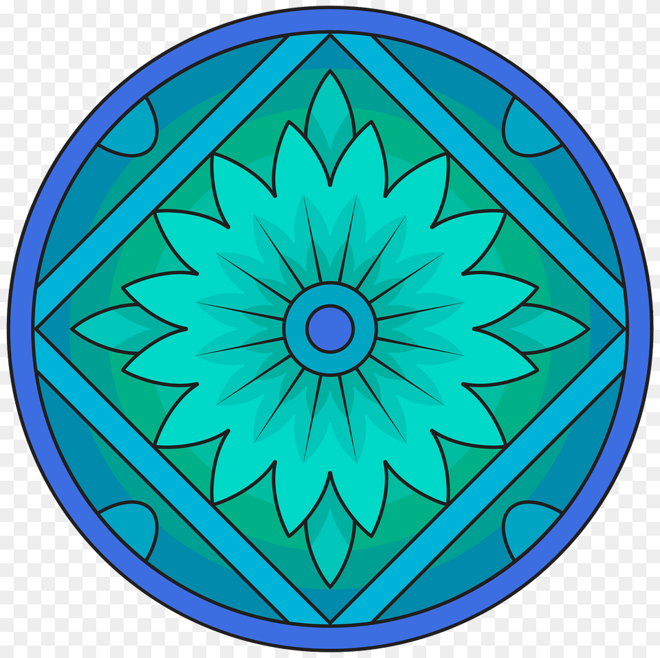 Plate Clipart, Pattern, Art, Turquoise Png Image