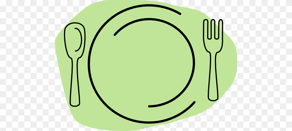 Plate Clipart Clip, Cutlery, Fork, Spoon Free Png