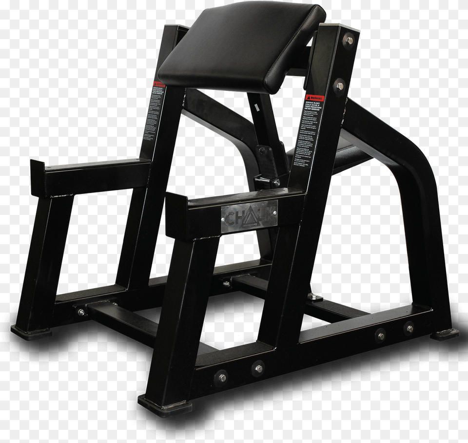 Plate Loaded Preacher Curl, Furniture, Chair Free Png