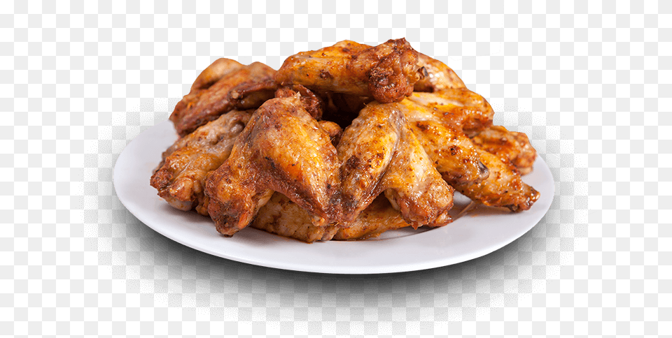 Plate Of Chicken, Food, Fried Chicken, Meat, Pork Free Png Download