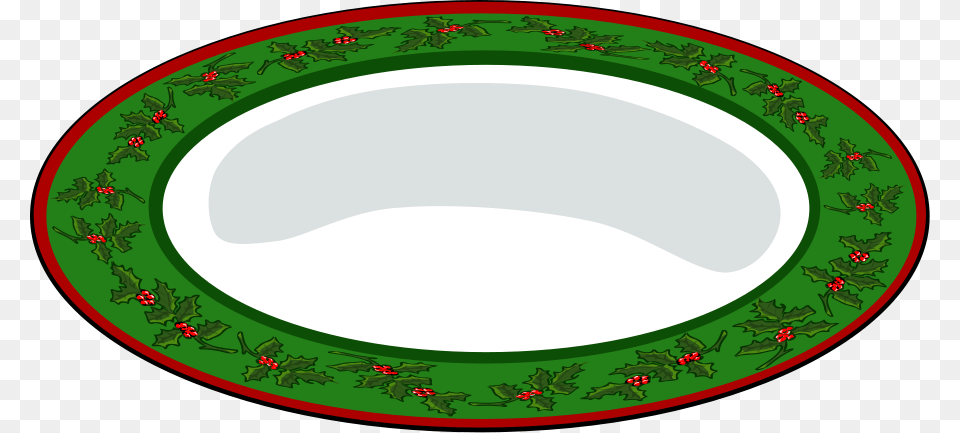 Plate Of Christmas Cookie Clip Art, Dish, Food, Meal, Platter Free Transparent Png