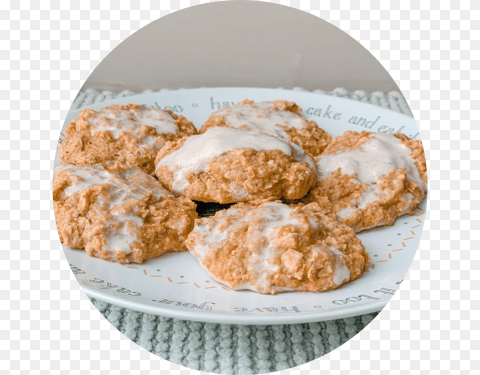 Plate Of Cookies, Food, Fritters Free Png