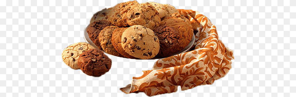 Plate Of Cookies Cookies On Plate, Food, Sweets, Cookie, Cream Png