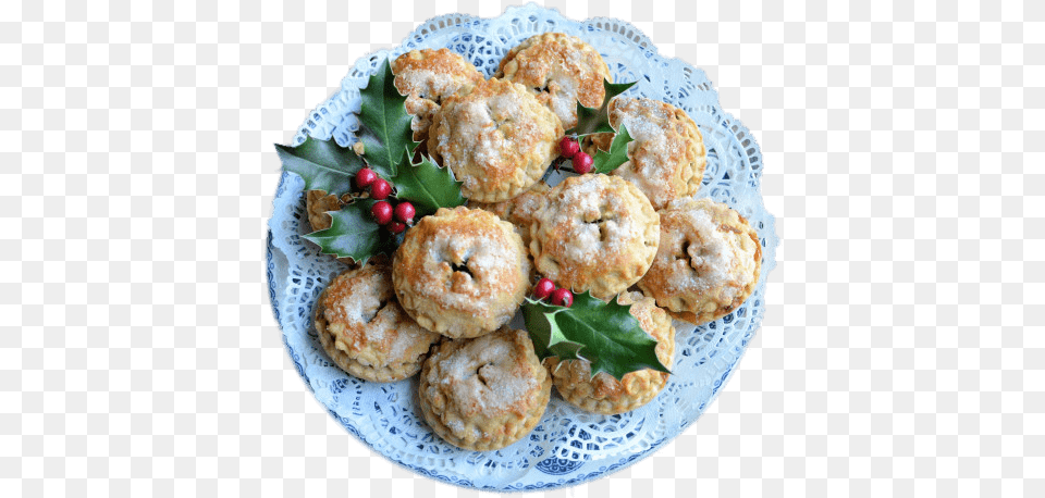Plate Of Mince Pies For Christmas Peanut Butter Cookie, Dining Table, Food, Food Presentation, Furniture Free Png