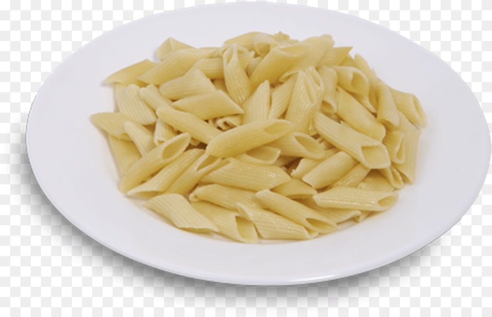Plate Of Plain Pasta, Food, Macaroni Free Transparent Png