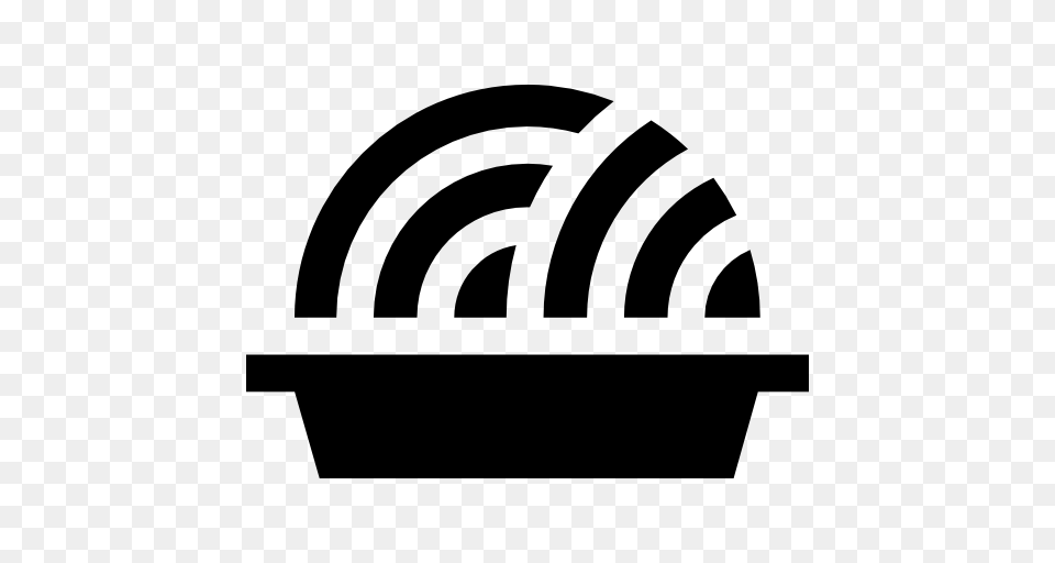 Plate Spaghetti Italian Food Pasta Dish Bowl Food Icon, Gray Png