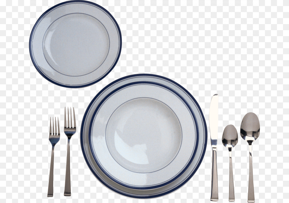 Plates, Cutlery, Fork, Spoon, Plate Png