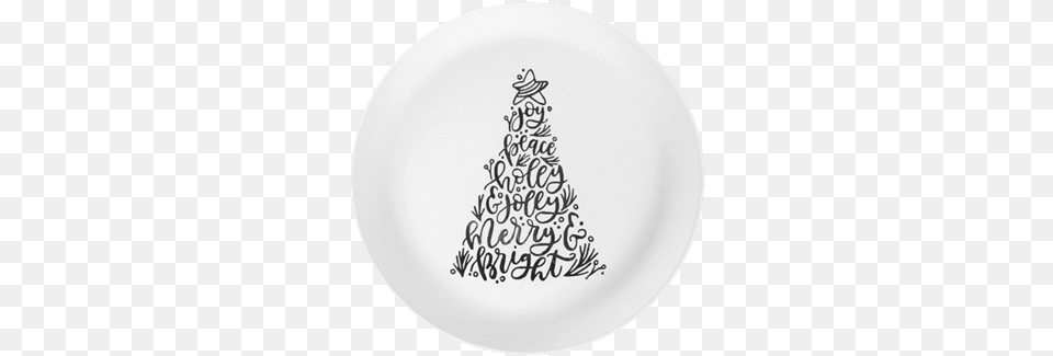 Plates Christmas Tree Words Plate6 Spo Tomb, Plate, Christmas Decorations, Festival, Christmas Tree Free Png Download