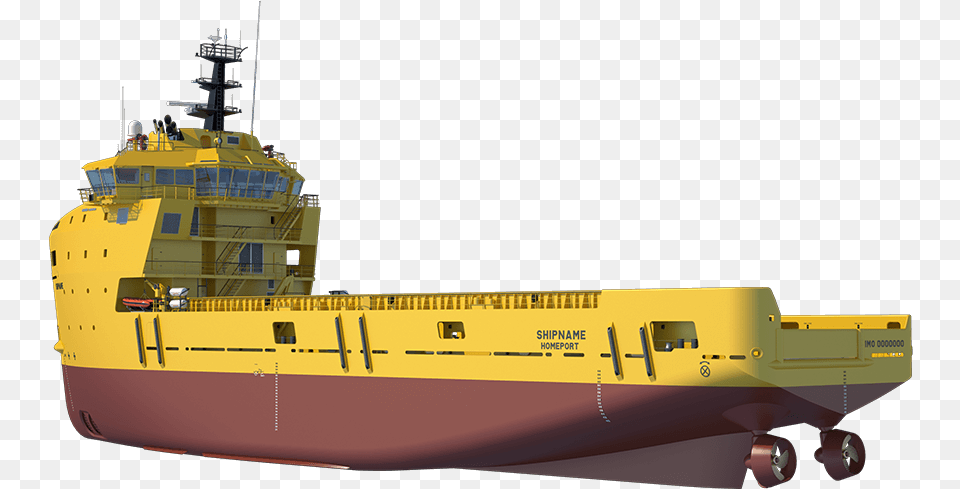 Platform Supply Vessel 3300 Cd Container Ship, Transportation, Vehicle, Watercraft, Barge Free Transparent Png