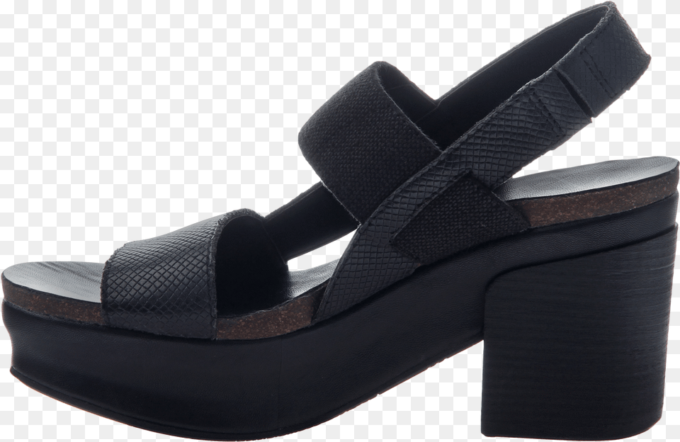 Platform Wedge Heel Indio In Black Inside Viewclass High Heels, Clothing, Footwear, Sandal, Shoe Png