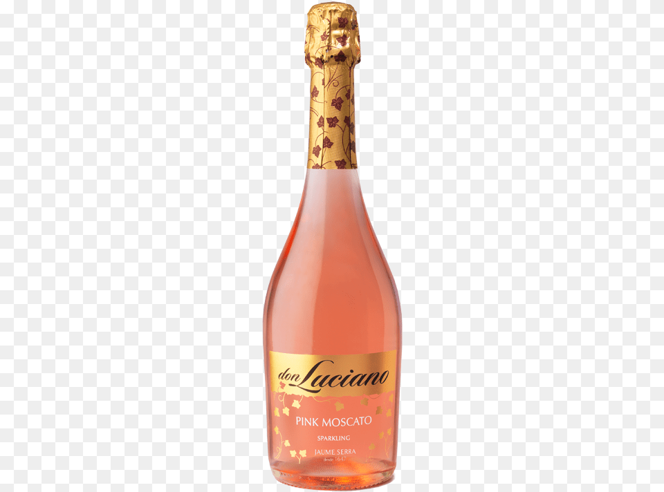 Platino Pink Moscato Charmat Don Luciano Pink Moscato, Alcohol, Beverage, Liquor, Bottle Free Transparent Png