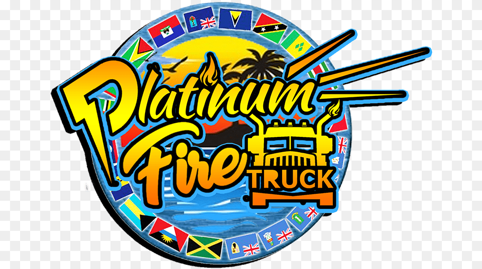 Platinum Fire Color Logo, Sticker Png Image