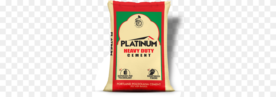 Platinum Heavy Duty Cement, Powder, Food, Ketchup, Bag Png Image