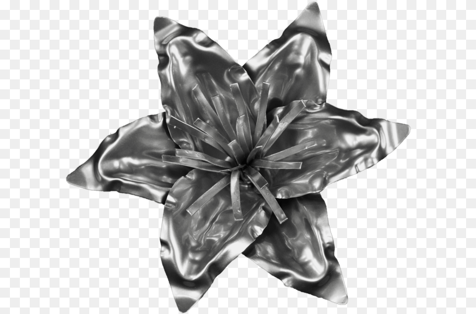 Platinum Lily Flower U2013 Watson And Co Artificial Flower, Aluminium, Person, Plant Free Png Download