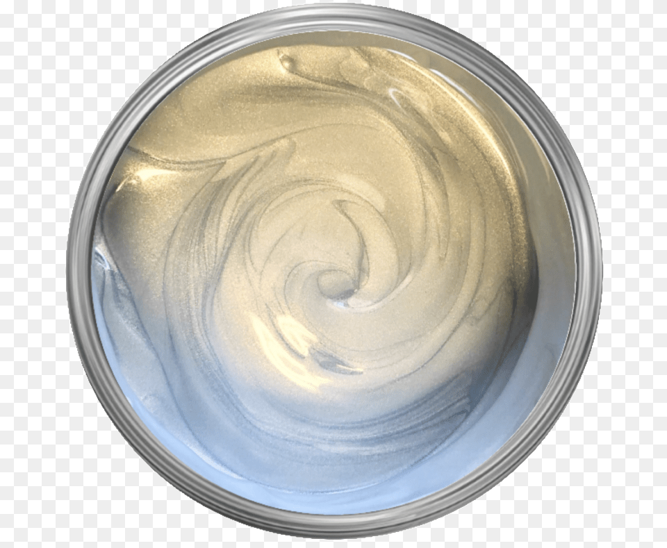 Platinum Metallic Paint Modern Masters Metallic, Plate, Cream, Dessert, Food Png Image