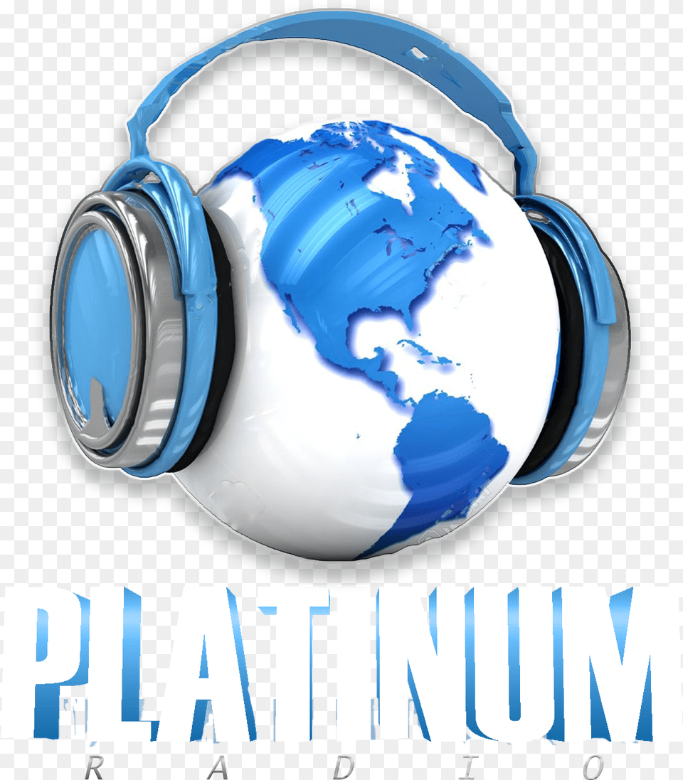 Platinum Radio White Transparent Map Of The World, Electronics, Helmet Png Image