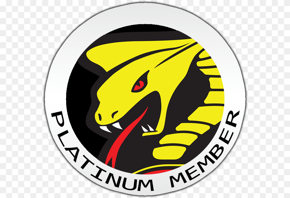 Platinum Rank Serpent, Logo, Emblem, Symbol Free Png Download