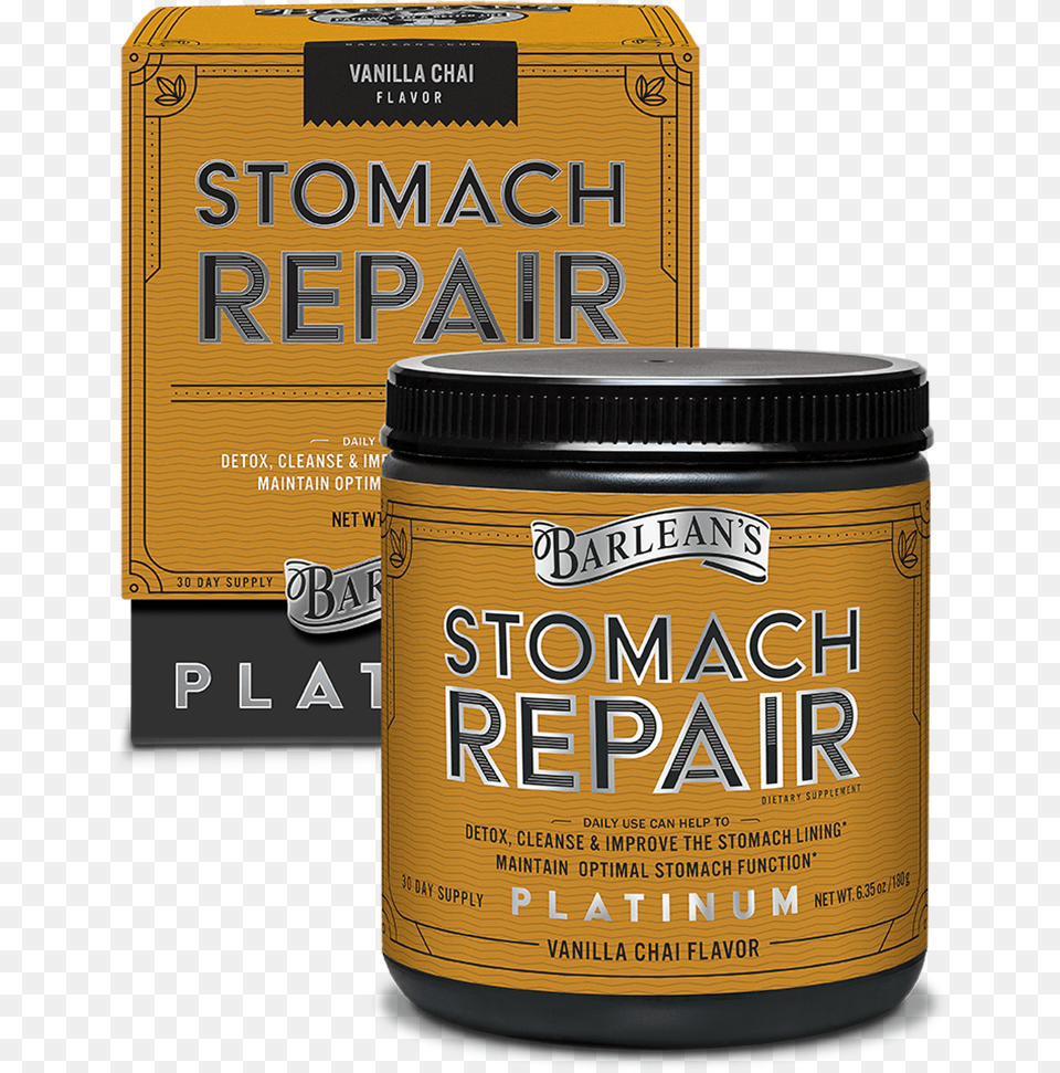 Platinum Stomach Repair 6 35oz Fg, Can, Tin, Bottle Png